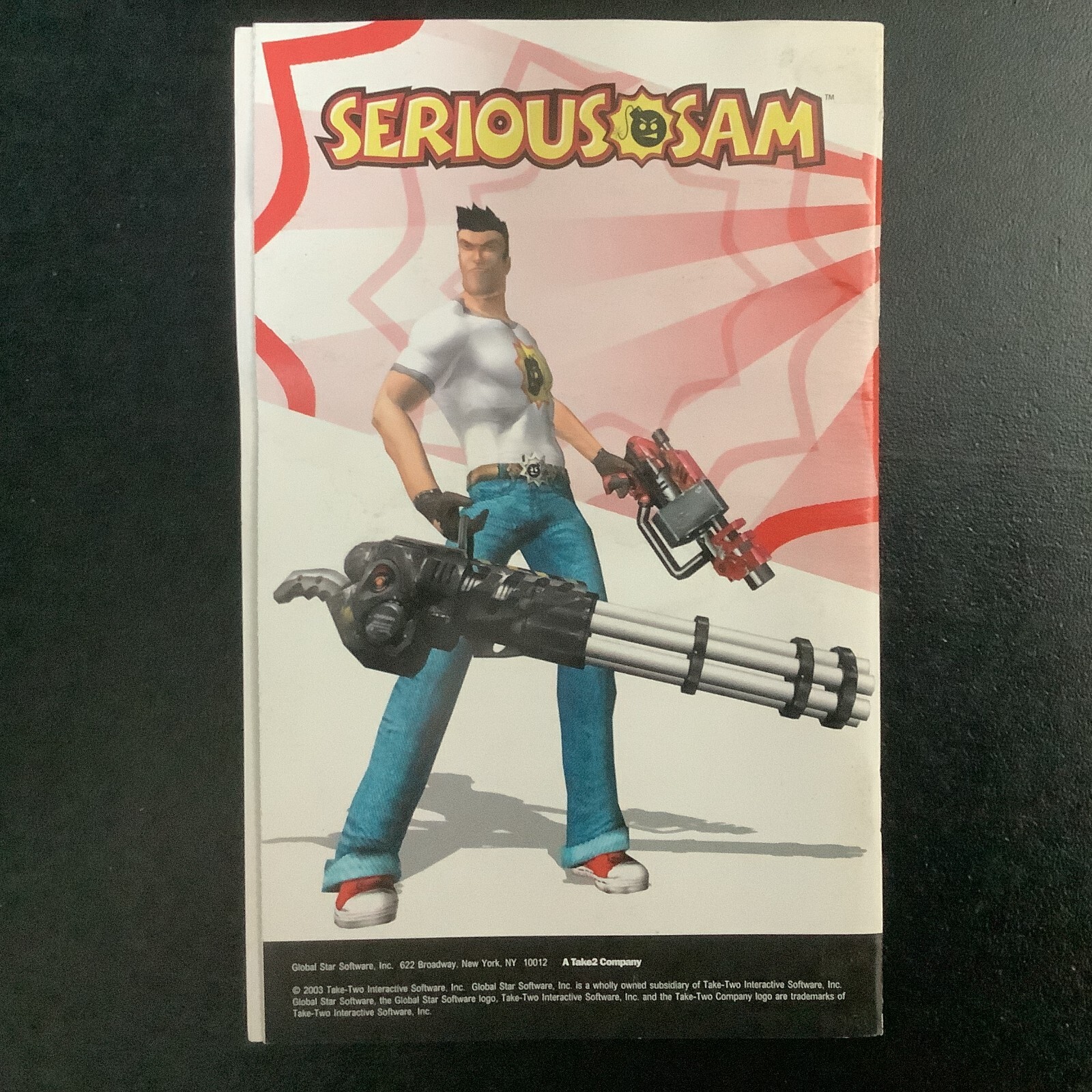 Serious Sam Next Encounter PS2 PlayStation 2 Instruction Manual Only