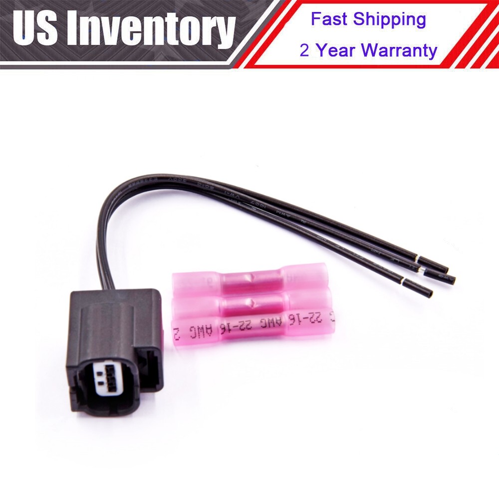 3-Pin Battery Sensor Connector Pigtail Plug 33302-T2A-A01 Fit Honda Accord 2.4L