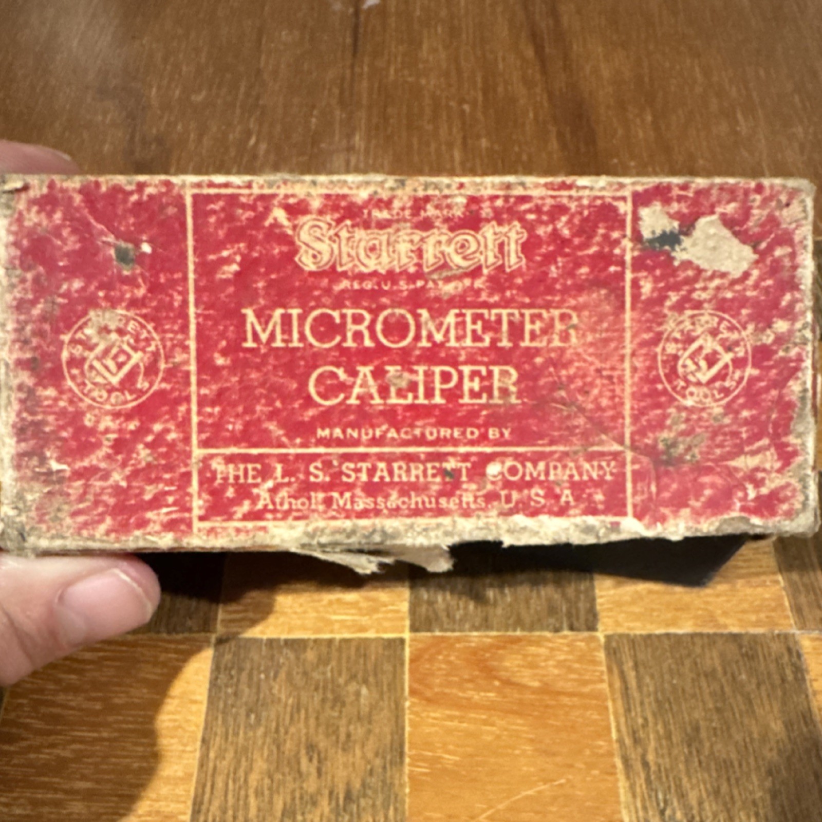 Miller falls Micrometer Caliper in Starrett Box