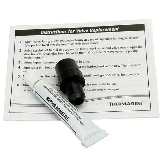 THERMAREST CLASSIC VALVE REPAIR KIT INFLATING SLEEP MAT REPLACEMENT VALVE KIT