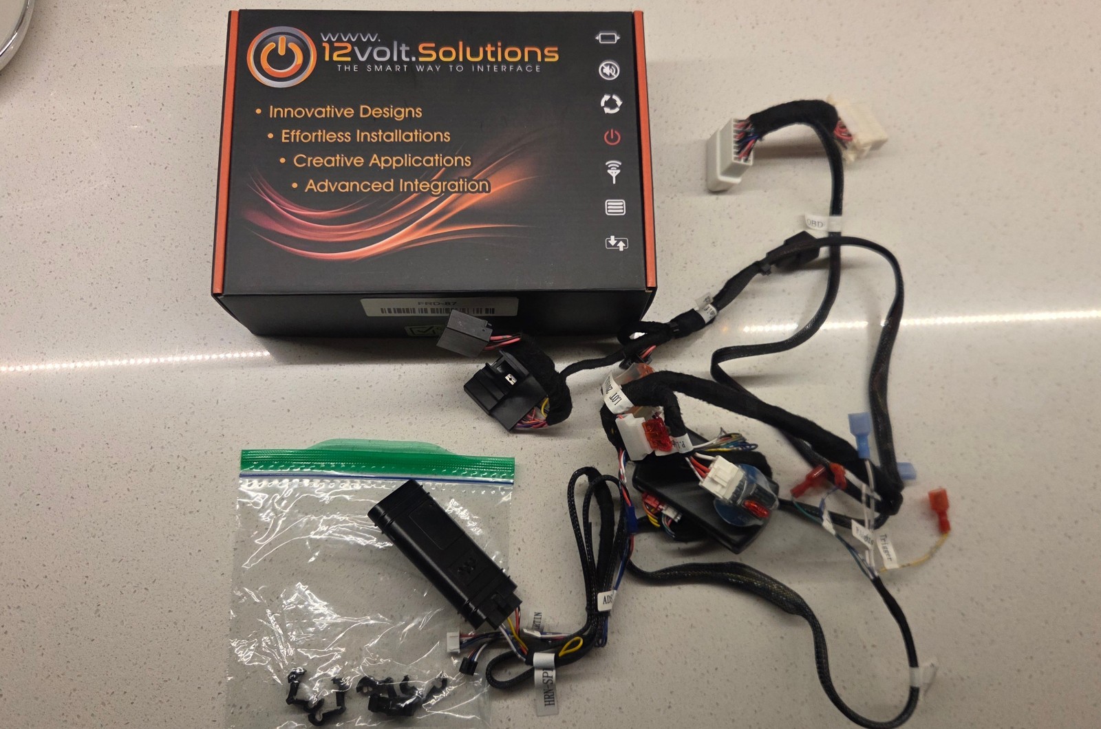 car remote start kit for Ford Transit van 2015-2019 by 12volt solutions key+app