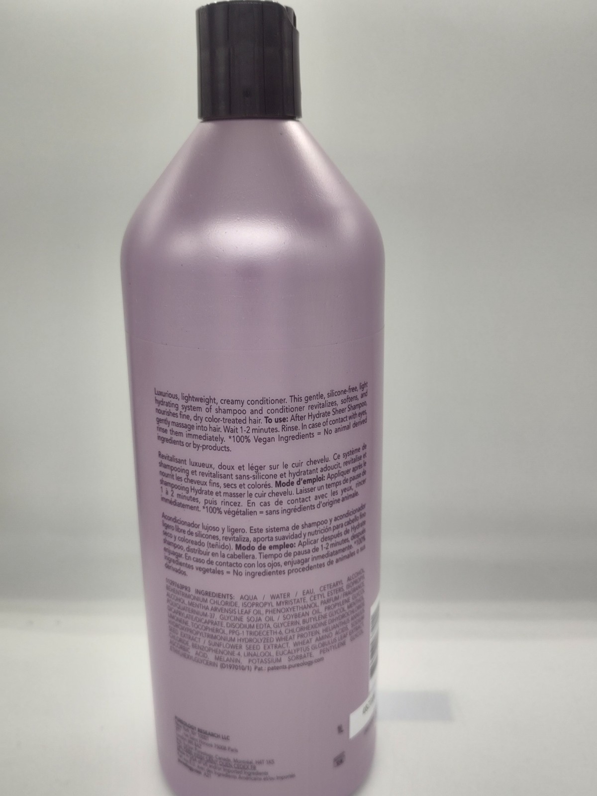 Pureology Hydrate Sheer 33.8oz Conditioner