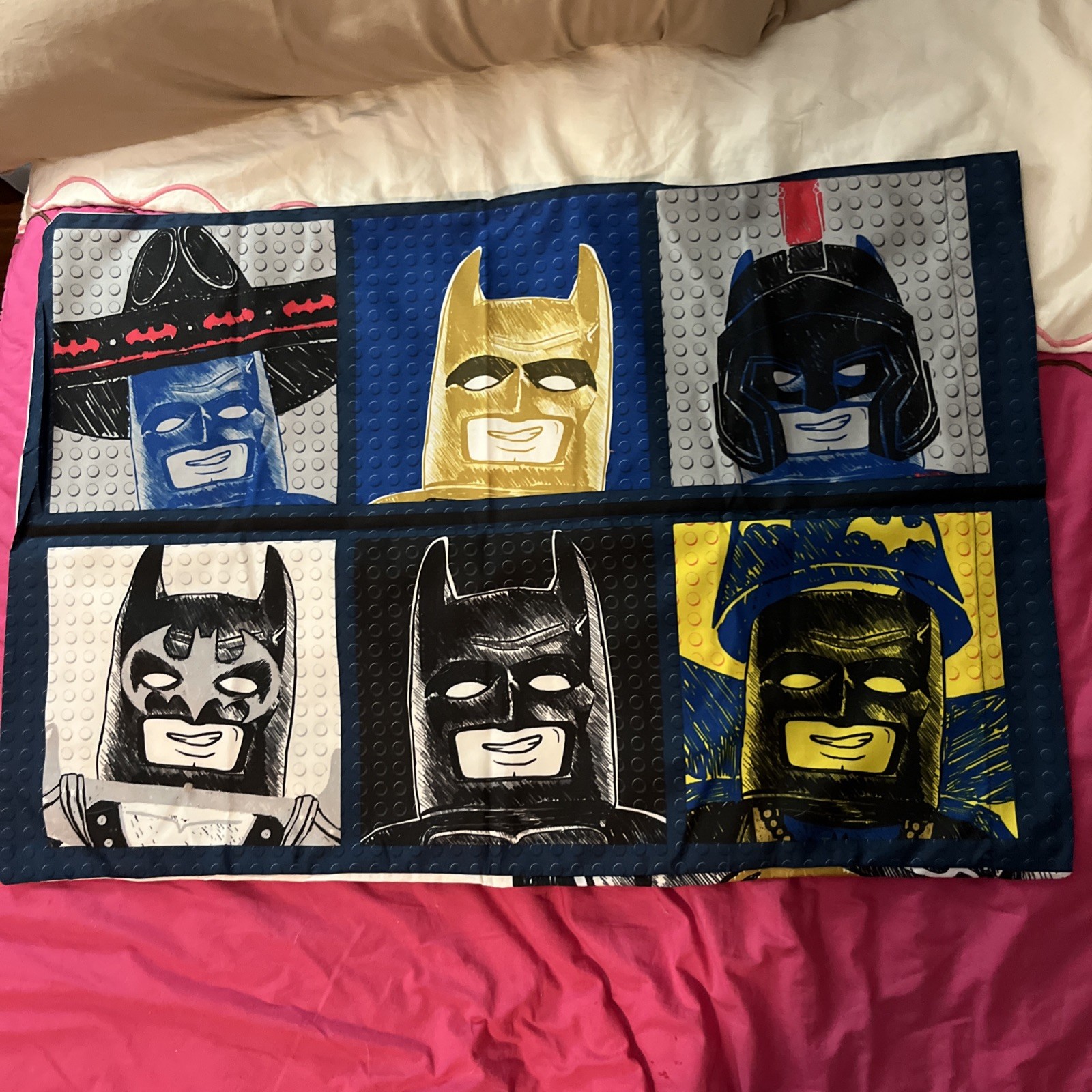 BATMAN LEGO  Microfiber Pillow Case (1) Standard