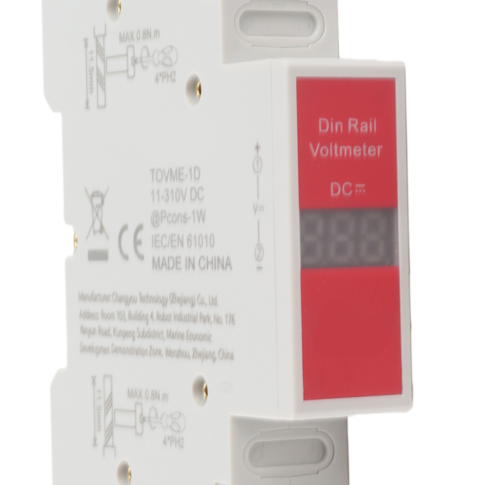 DC Voltage Meter Accurate Switching Output For Electrical Use Easy To Use
