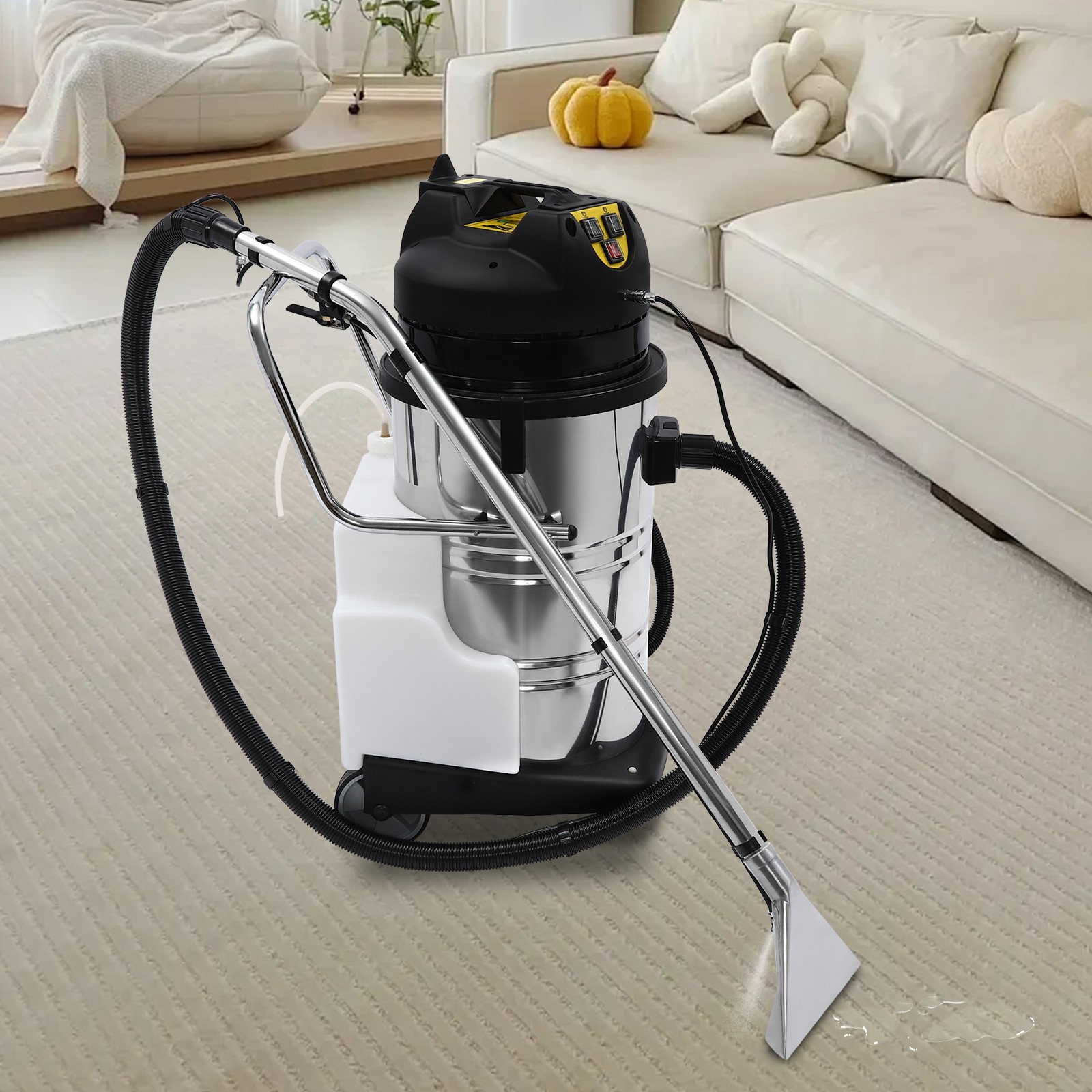 80L Commercial Cleaning Machine 3in1 Carpet Cleaner Vacuum Extractor Machine Pro