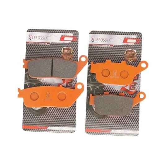 Front Rear Carbon Fiber Brake Pads Compatible with for Honda CB 500 F NM 4