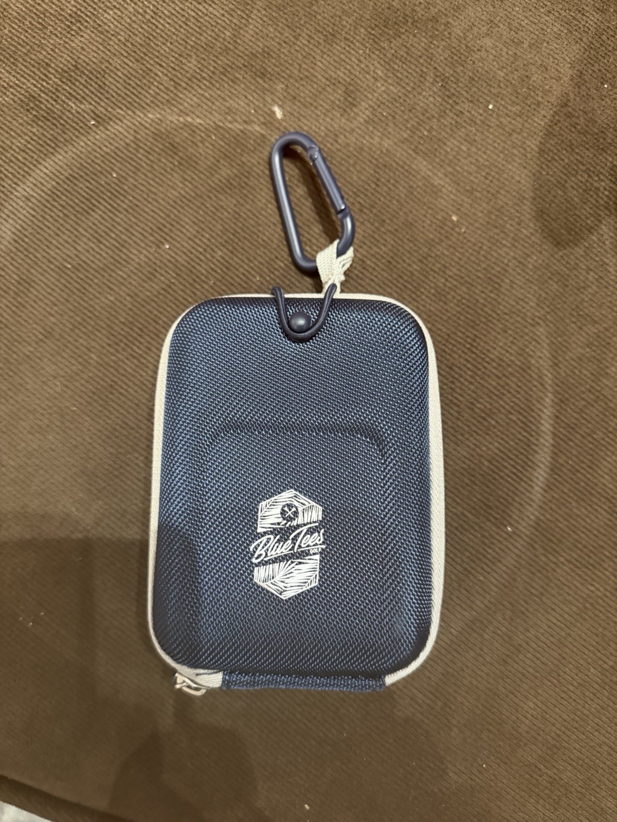 Blue Tees Golf Rangefinder Blue/White with Carrying Case & Accessories