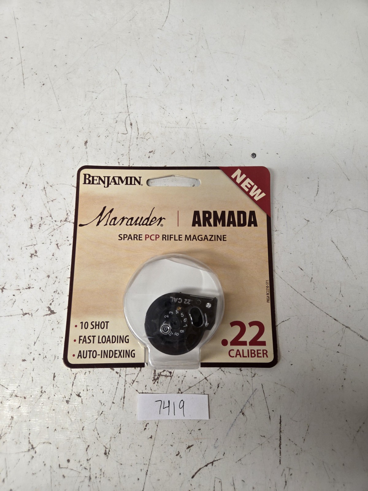 BENJAMIN Marauder / Armada / Fortitude .22 Caliber Air Rifle Magazine 10 Round