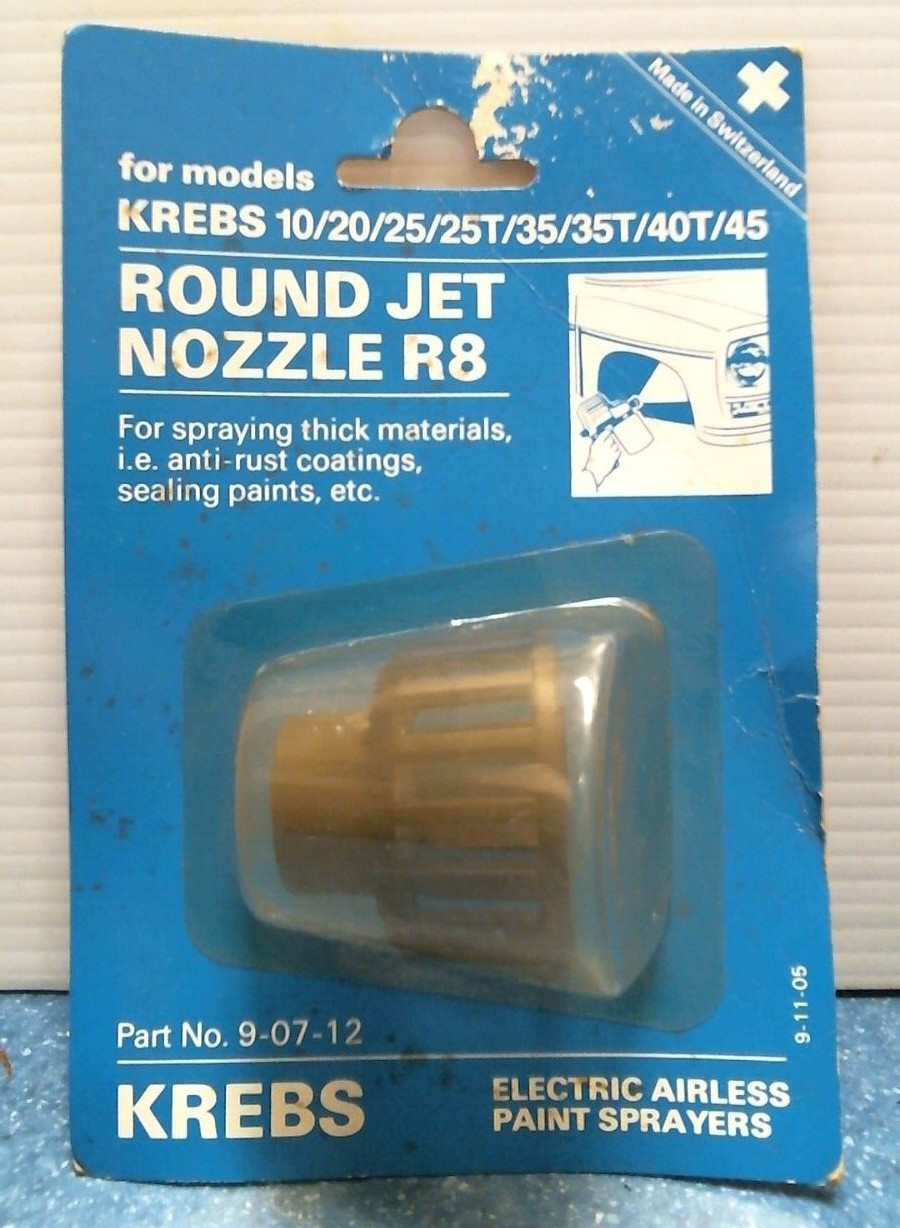 Krebs Round Jet Nozzle R8   (9-07-12)  FS
