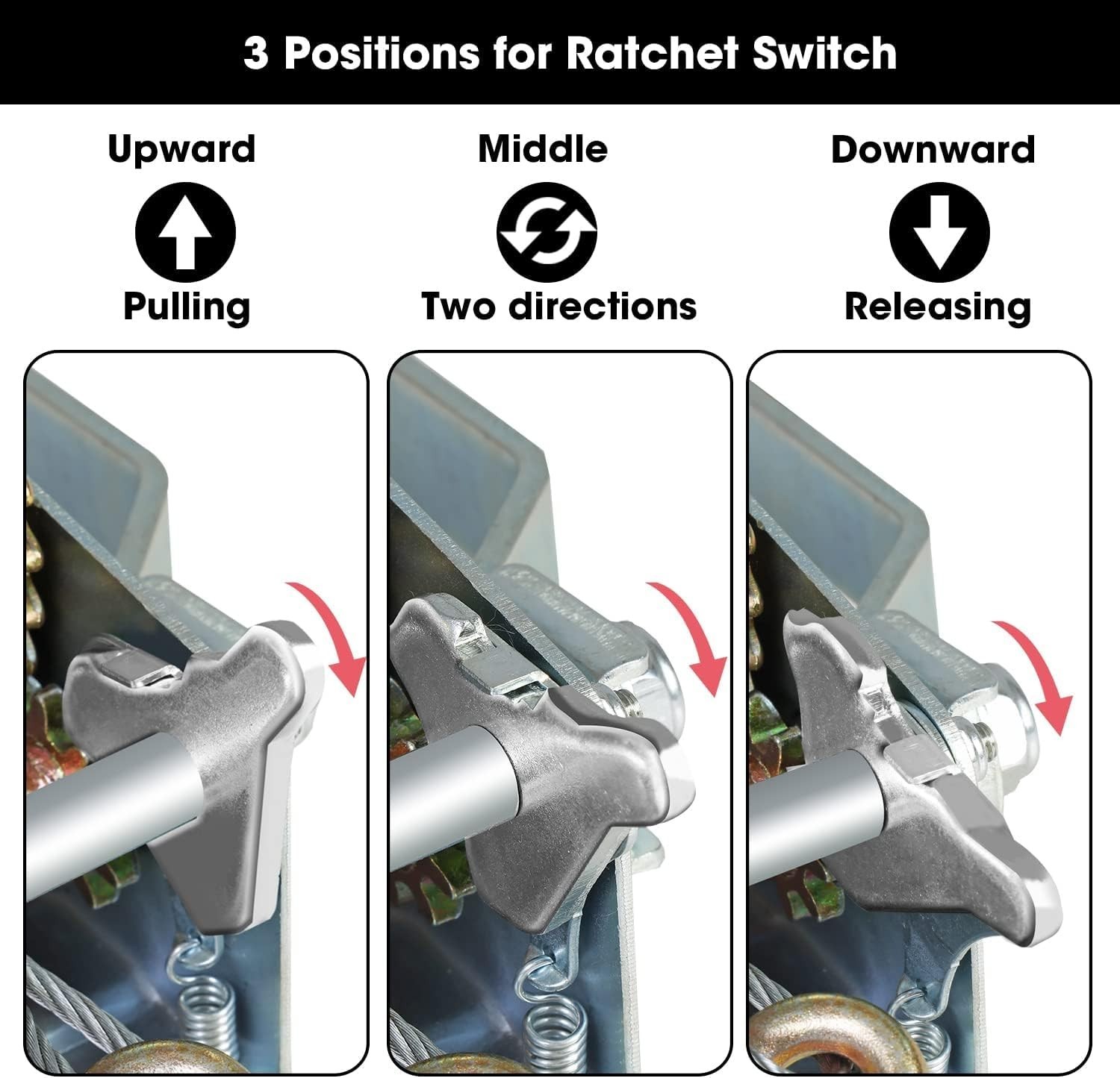 Lightweight Hand Winch with High Capacity for Lifting and Pulling Tasks