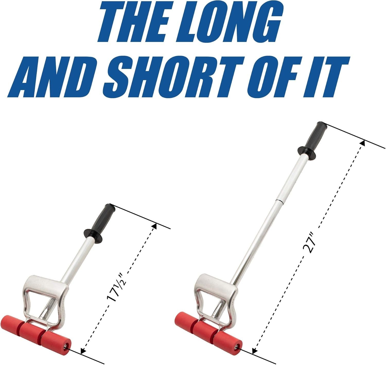 Non-Marring Heavy Duty Roller for Flooring Installations - 7-1/2" Surface Width