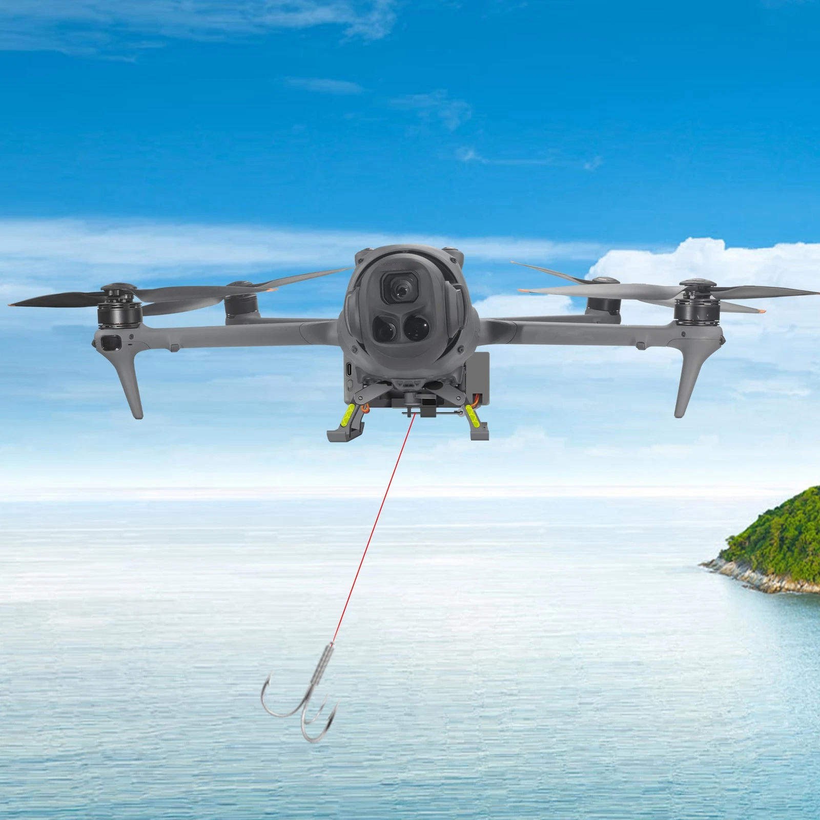 For DJI Mavic 4 Pro Gift Dropper Accessory 500g Capacity w/Quick Release Button