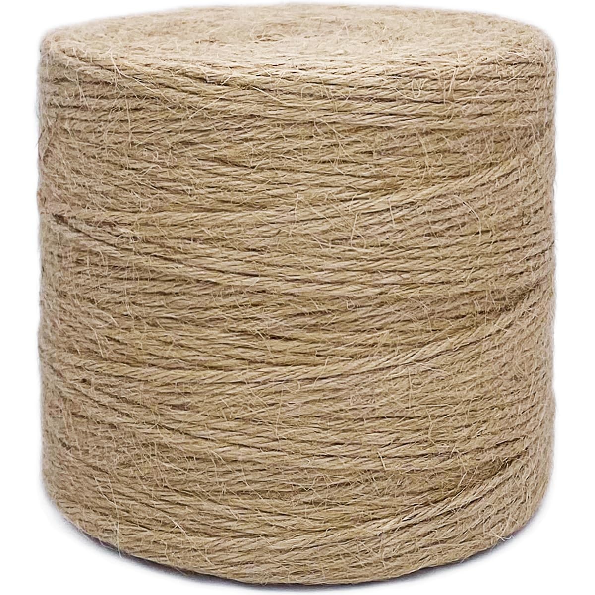 1000FT Jute Twine Rope 3mm Natural Thick Garden Twine String Heavy Duty for G...