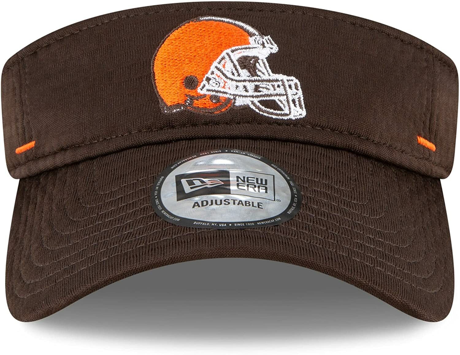 New Era Cleveland Browns Training Visor Adjustable Hat Cap - Brown
