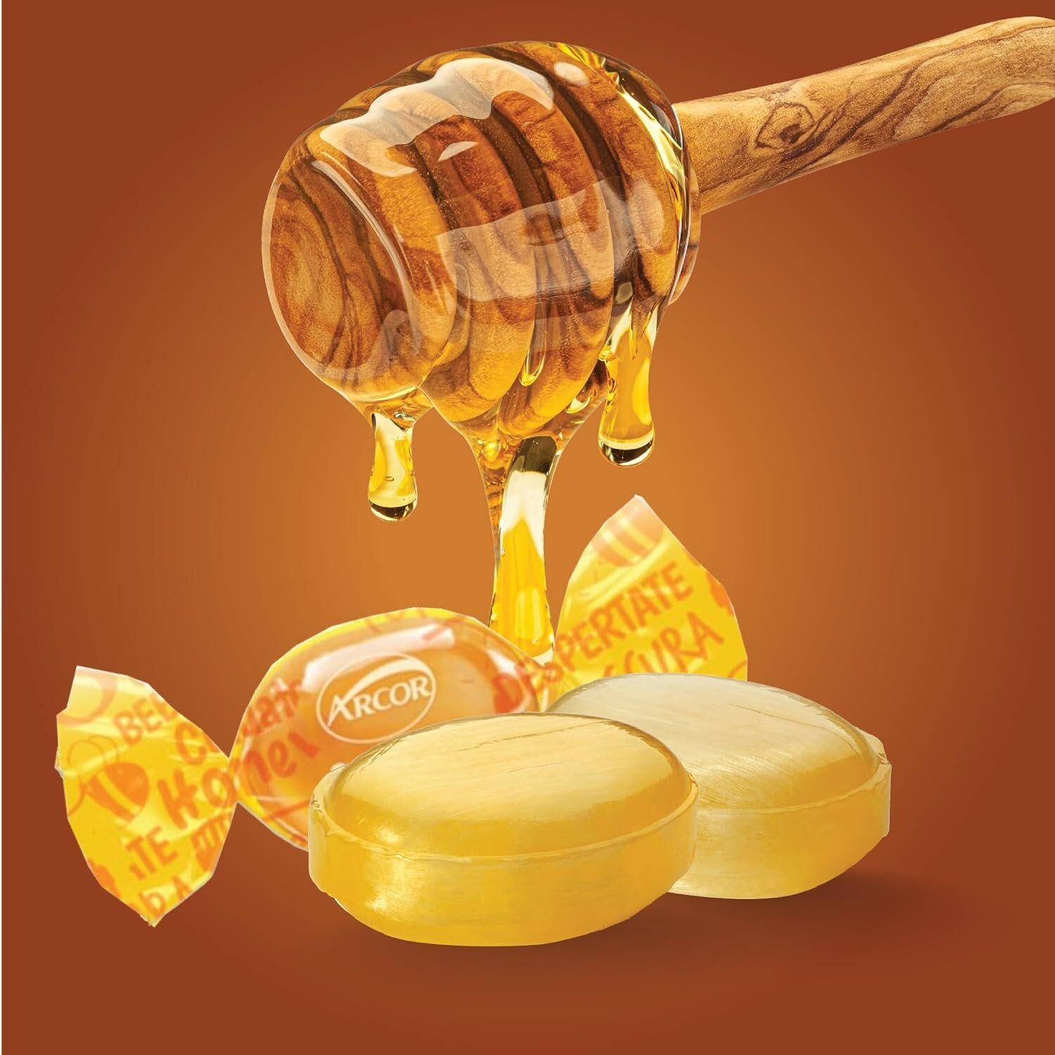 Arcor Honey Filled Hard Candy 2 LBS.