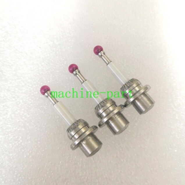 3PC CMM Touch Probe Stylus 4mm Ruby Ball Ceramic stem For 3D Sensor 80.362.00