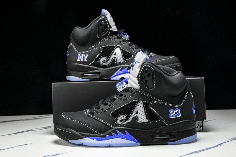 AJ 5 Retro Awake NY Black DV4982-004 Men's Athletic Shoe Sizes 4-13