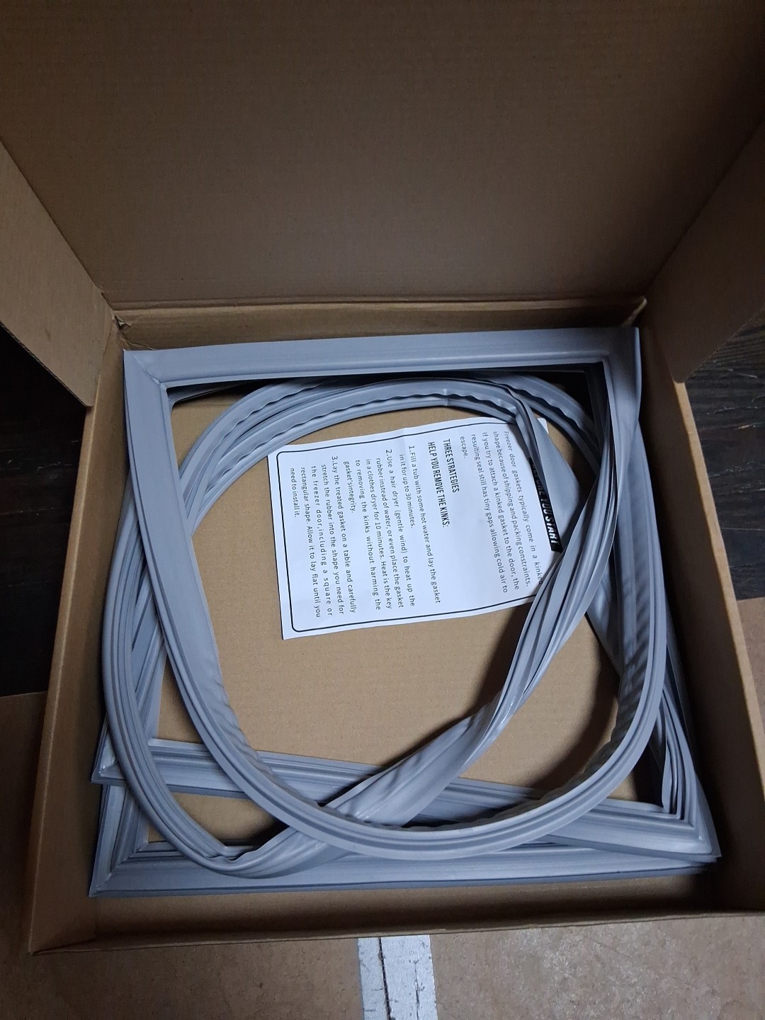 2 PACK 241778307 Refrigerator Door Gasket Frigidaire Kenmore