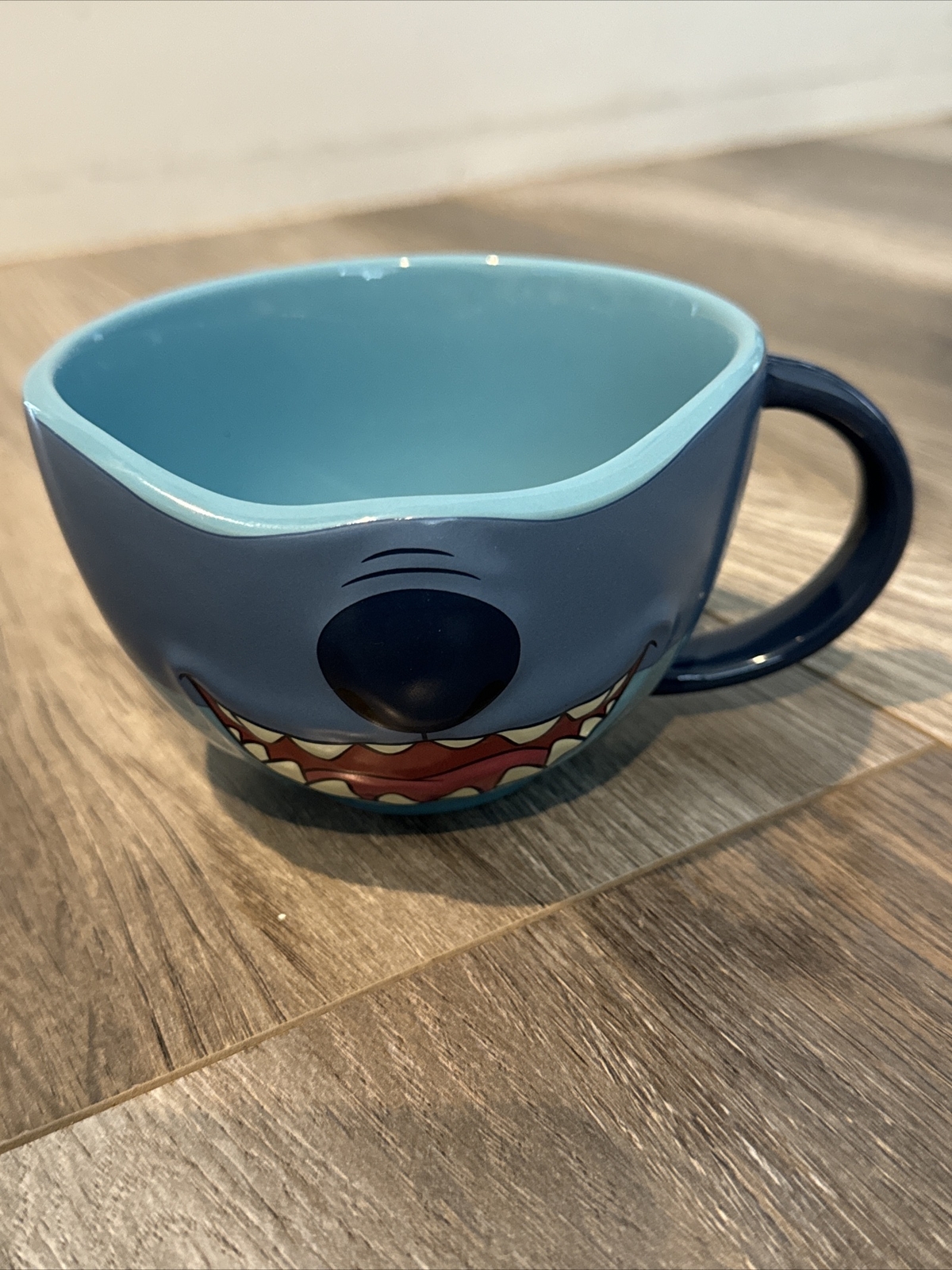 Disney Parks Lilo & Stitch Stitch's Smile Ceramic Face Coffee/Soup Mug 
