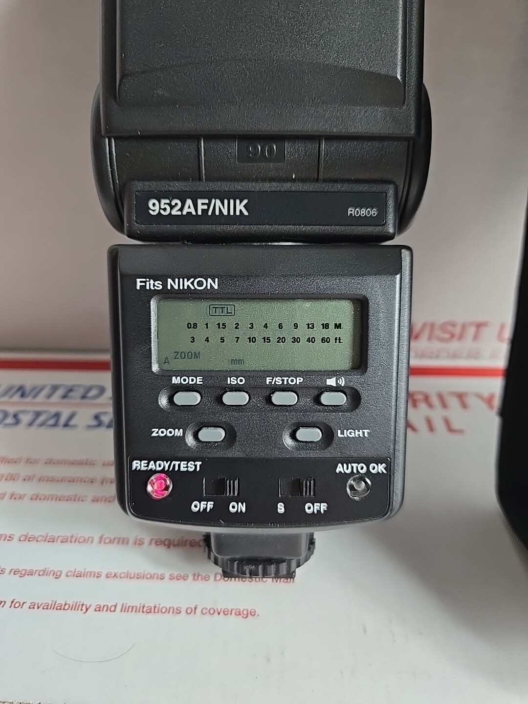 Digital Concepts Powerzoom 952AF/NIK Flash for Nikon Cameras