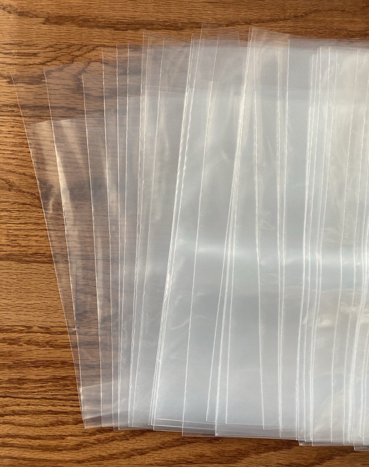 Comic Book Protective Poly Sleeve Bags Used Vintage Approximately 55 Pieces