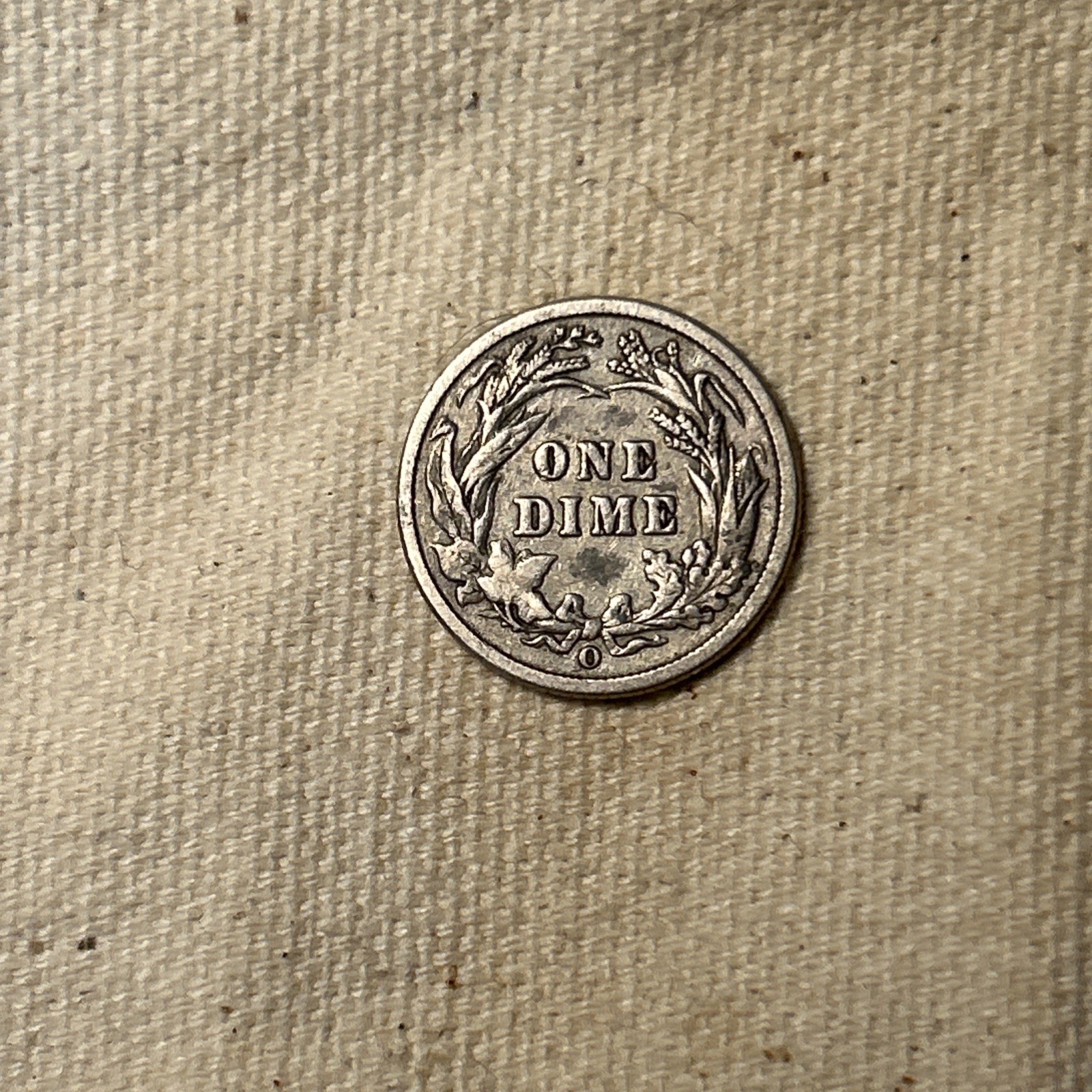 1898-O Barber Dime, VF QA1054