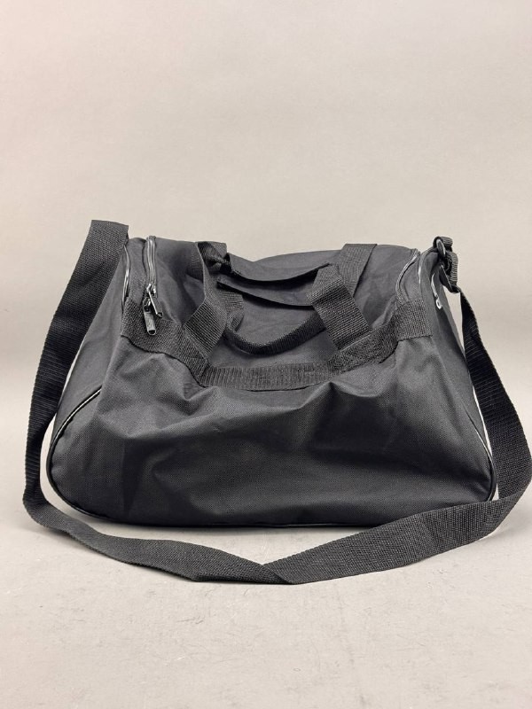 adidas Black Duffle Gym Bag