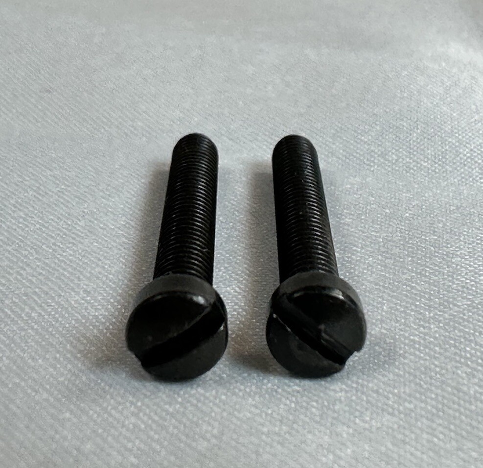 Brownells Gun Screws- Blued Slotted Fillister Head 6-40 X 1" (2)