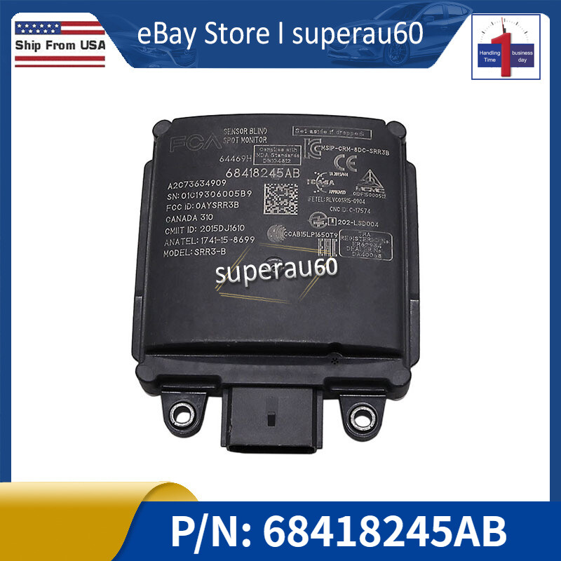 New Blind Spot Detection Radar Sensor Module For 2016-2020 Jeep Grand Cherokee