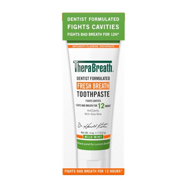 TheraBreath Fresh Breath Toothpaste, 4 oz