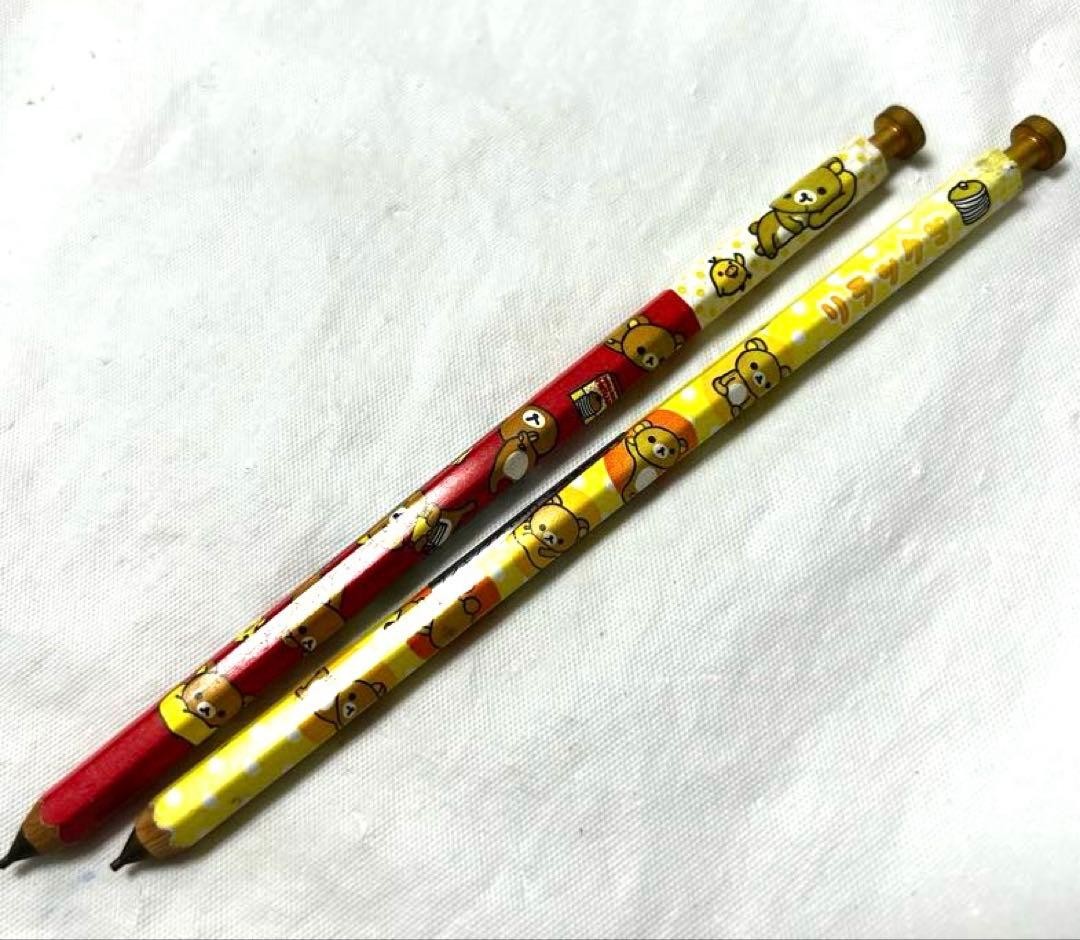 Heisei Retro Early Rilakkuma Kiironotori Mechanical Pencil Bulk Sale