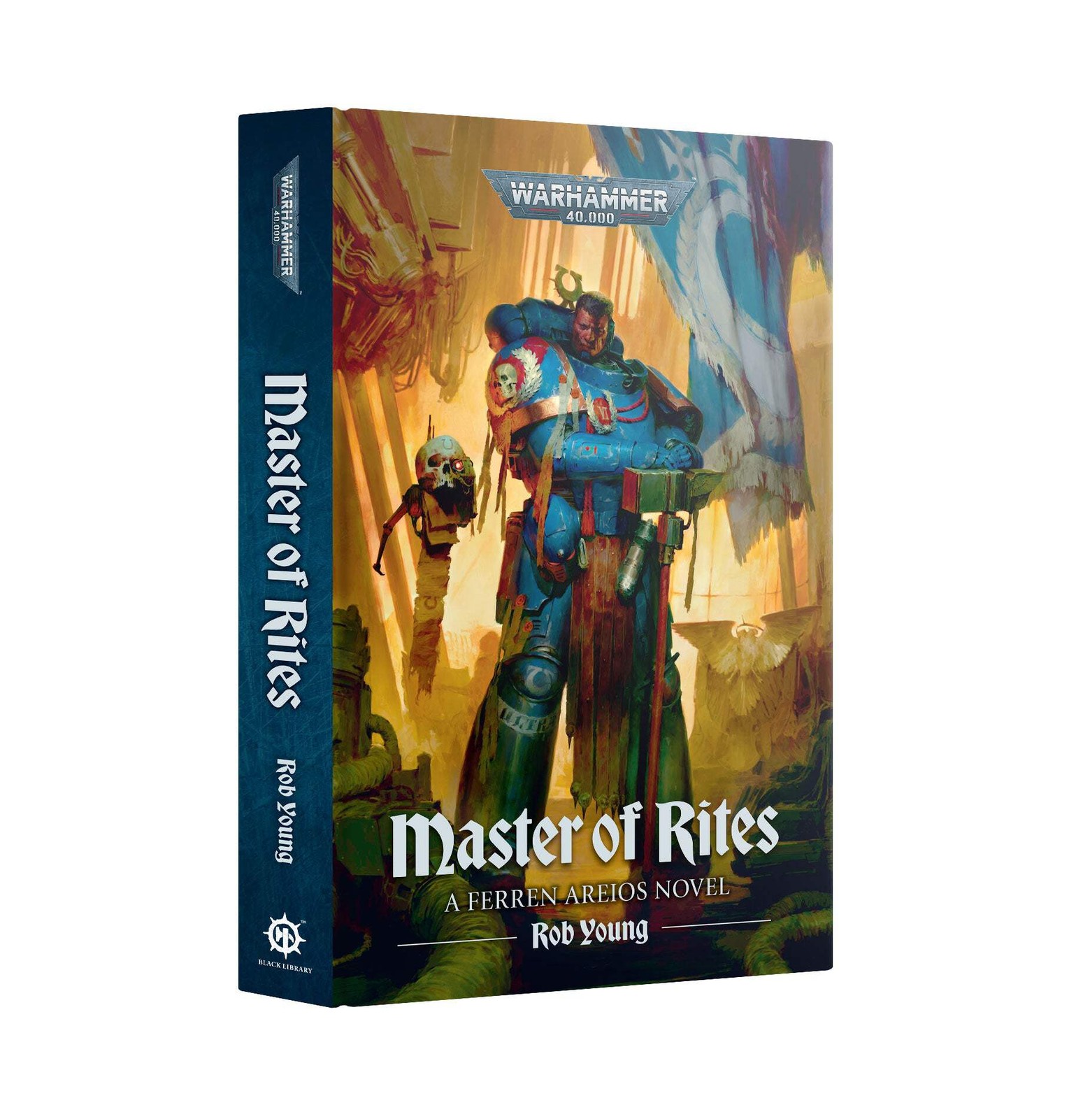 Ferren Areios Master of Rites HB Black Library Ultramarines Warhammer 40K