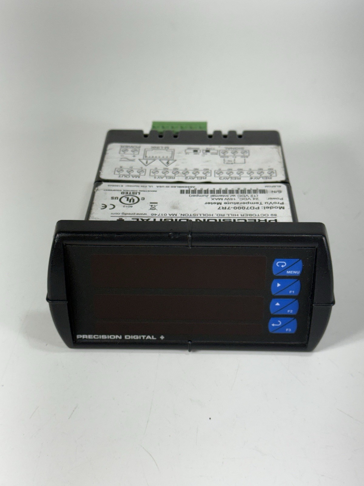 Precision Digital PD7000-7R7 ProVu Temperature Digital Meter ~ 24VDC 15W
