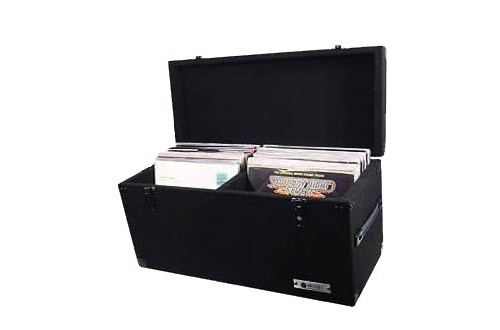 Odyssey Cases CLP180E New Econo Black Carpeted Lp DJ Case With Detachable Lid