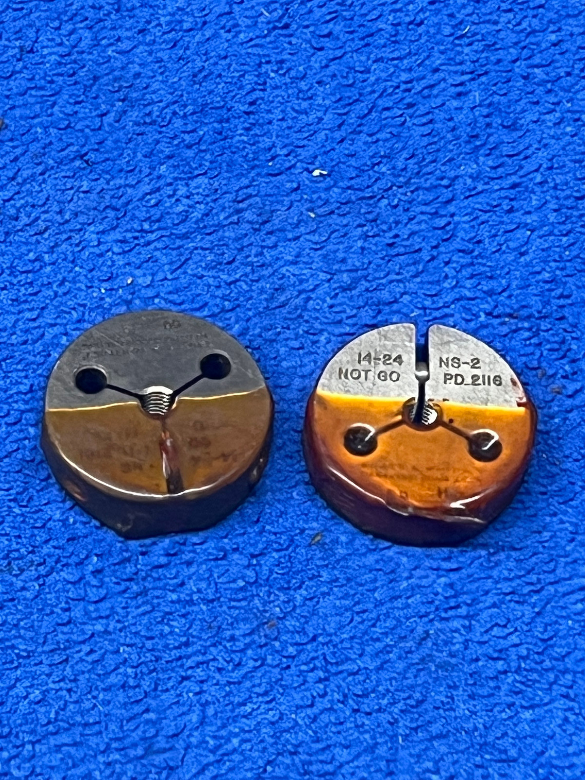 Ring Gages Go/NoGo 14-24  NS2                          Q-829