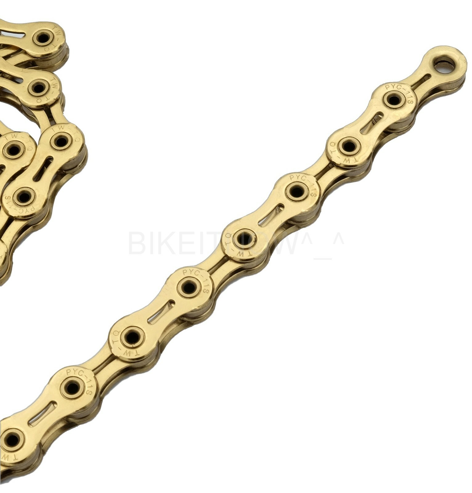 PYC 11 Speed Bike Chain 116L (Ti Gold) X11SL Compatible fit Shimano/Sram
