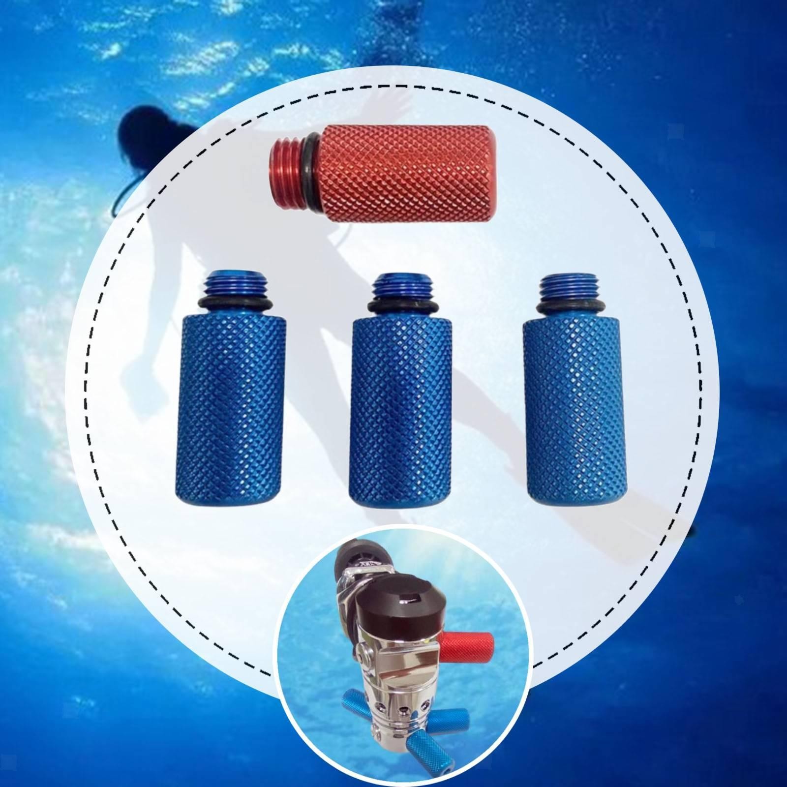Diving Regulator Plug Portable Compact Resistant High and Low Pressure Plug