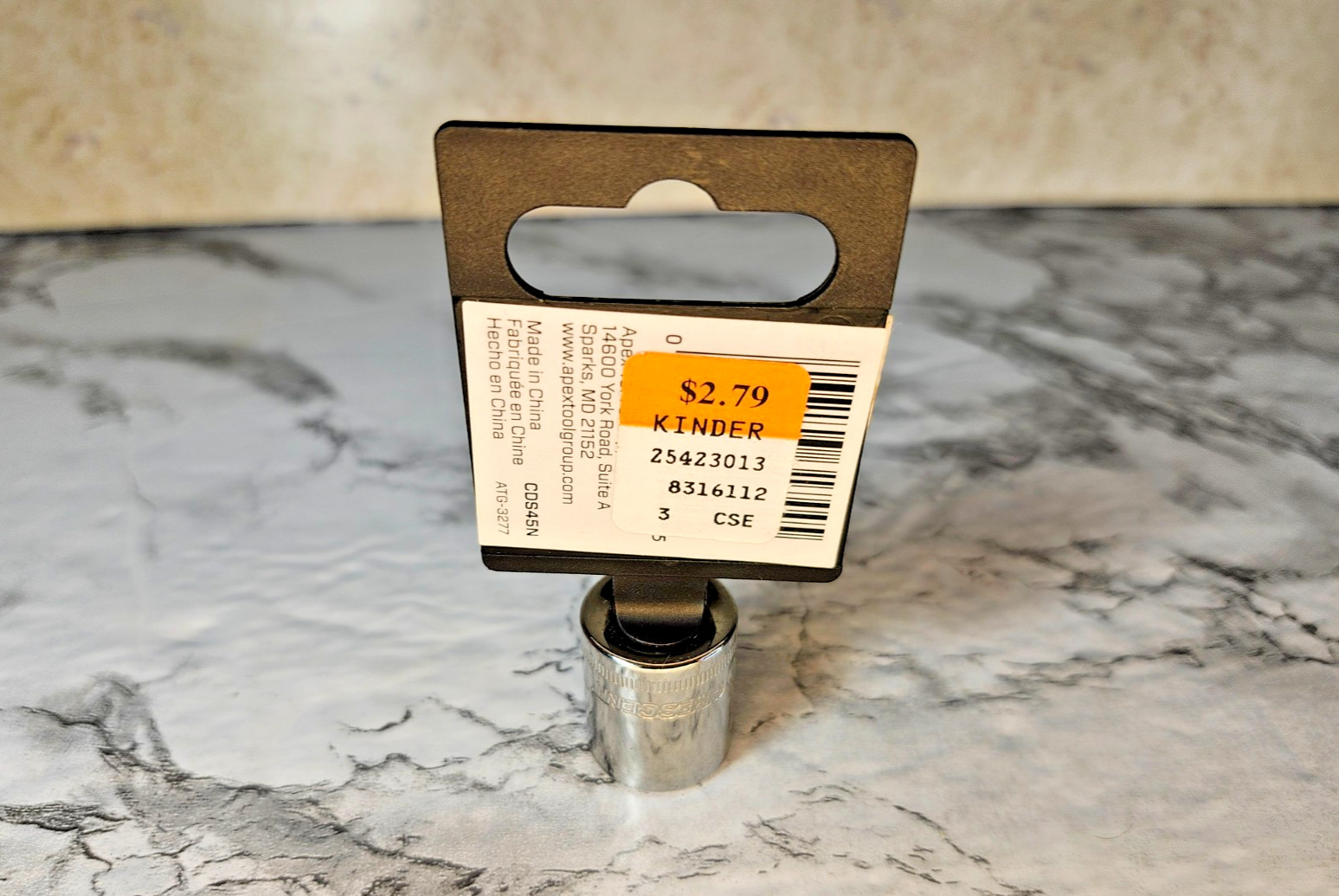 Vintage CRESCENT 3/8" Drive 12-pt Socket