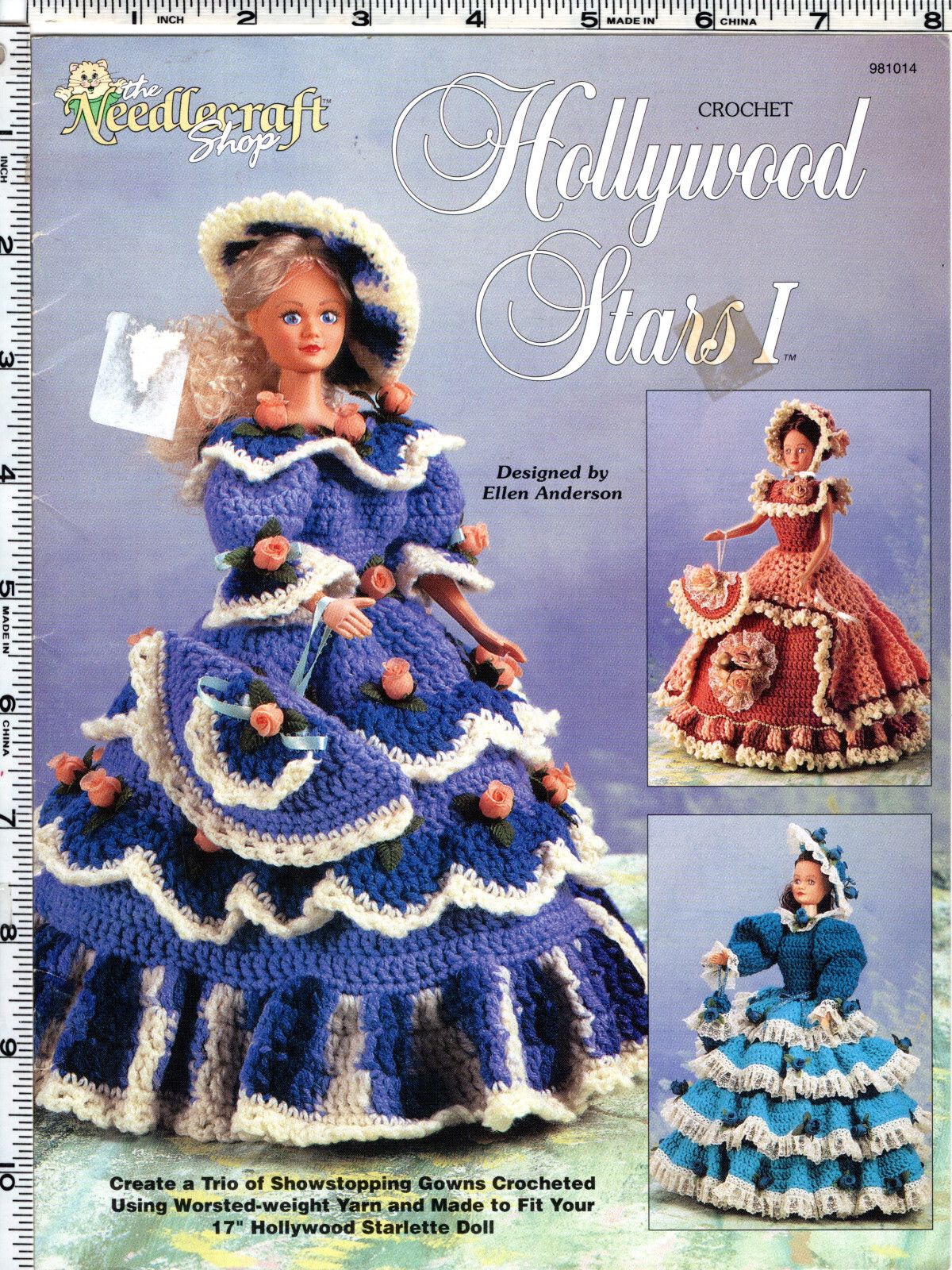 "Crochet Hollywood Stars I" ©1998 The Needlecraft Shop Crochet Leaflet # 981014