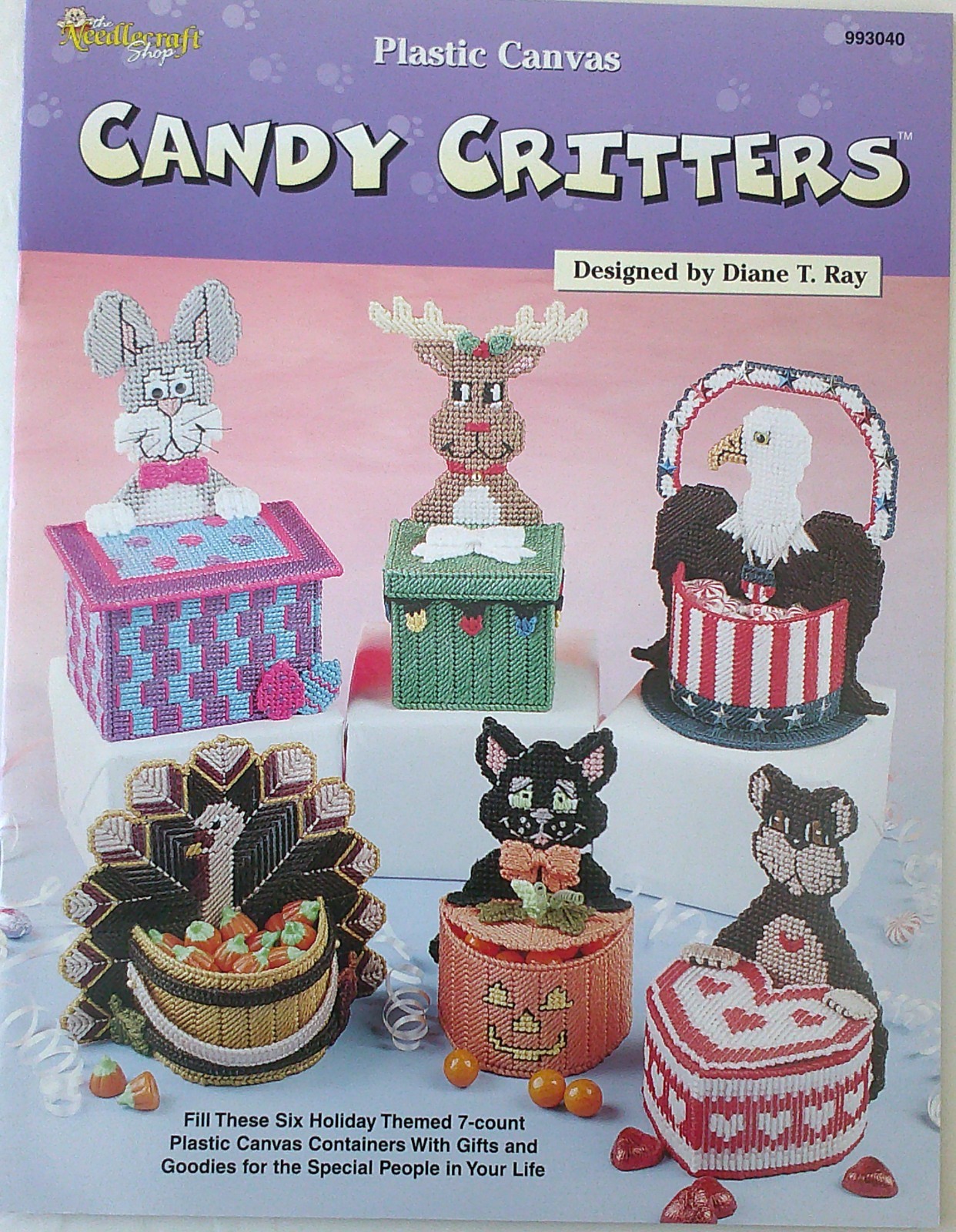 Needlecraft Shop Candy Critters Diane T Ray Plastic Canvas Patterns