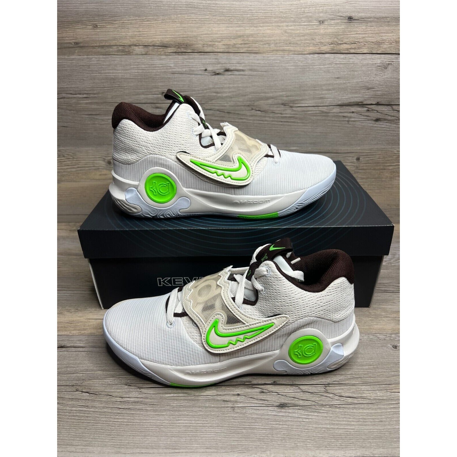 Nike KD Trey 5 X Mens Size 10.5 Light Orewood Green Strike DD9538 014