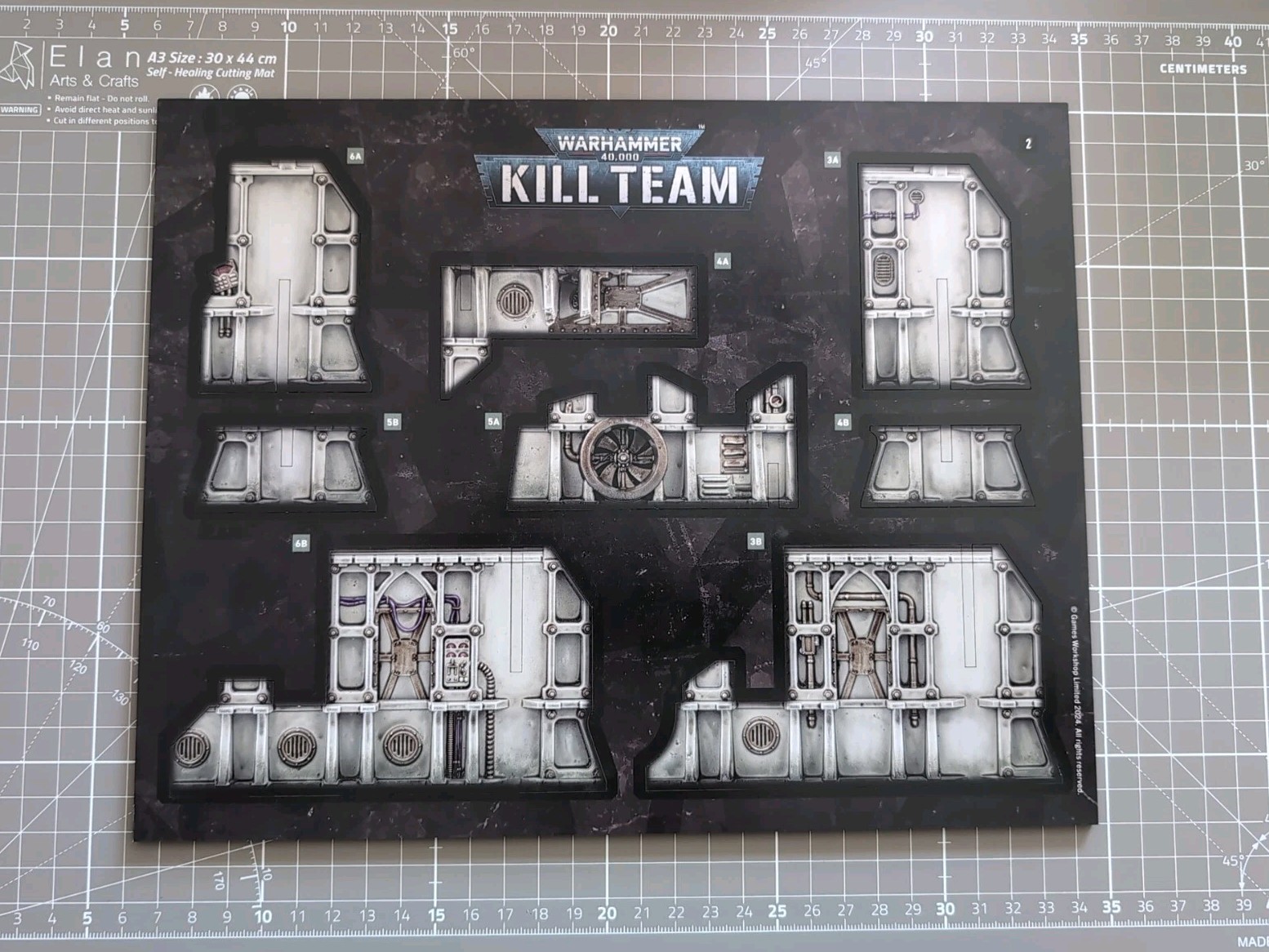 Warhammer 40K Kill Team Starter Set MDF Terrain Ruins