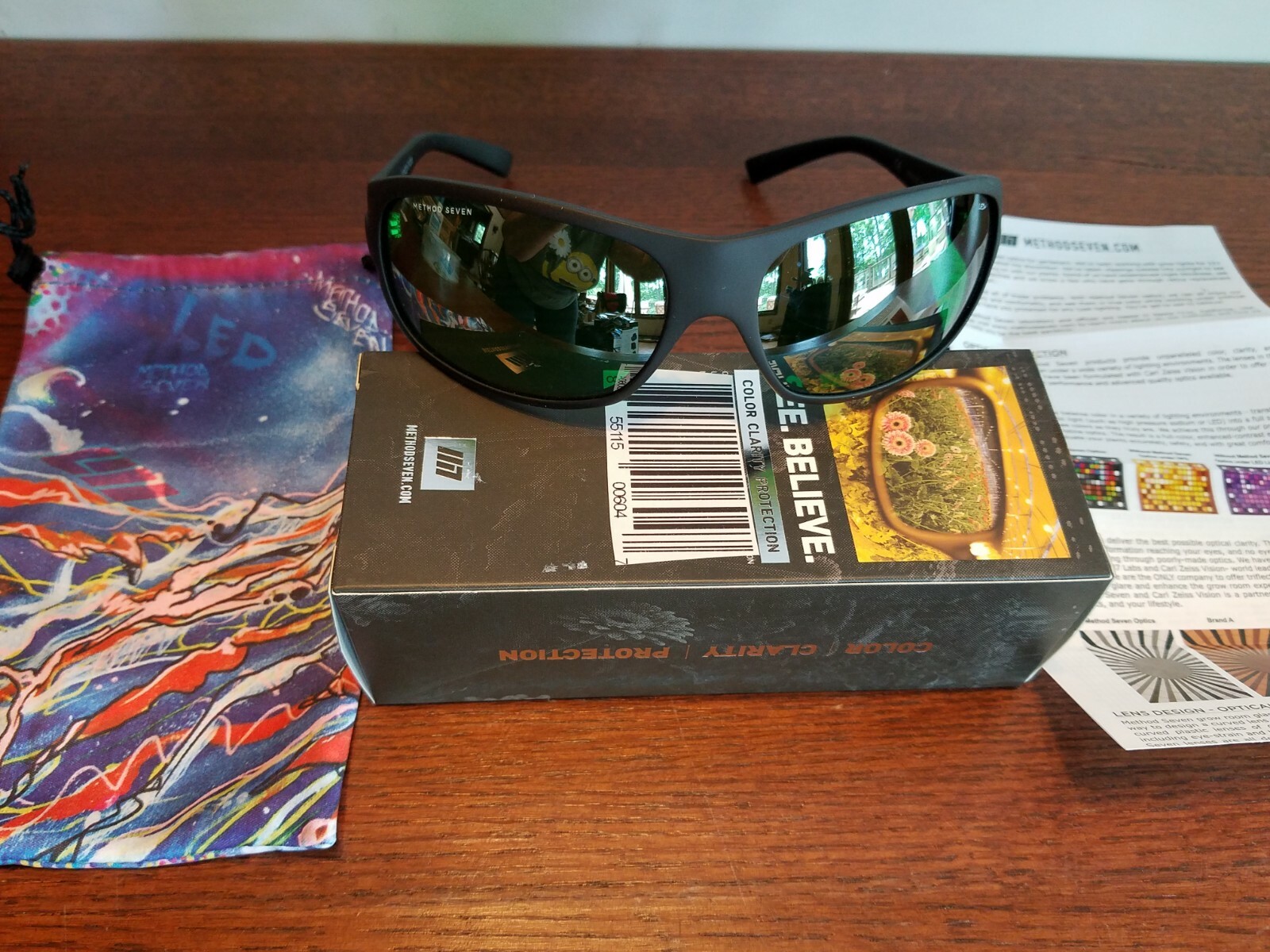 Method Seven Operator LED Plus Grow Room Glasses With Cleaning Carry Case NIB