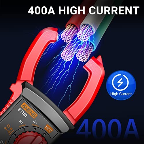 Digital Clamp Meter Multimeter Tester 4000 Counts with 4000 Counts AC Current