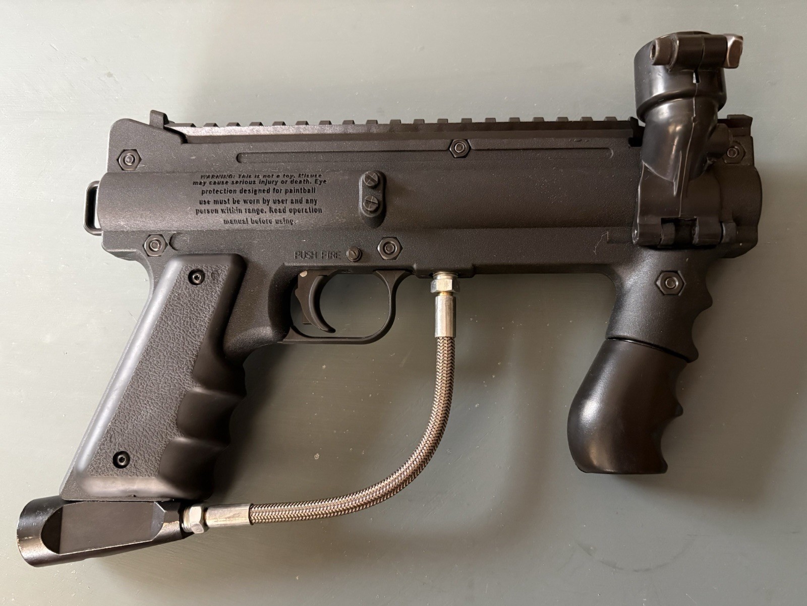 Tippmann 98 Custom Paintball marker + Empire E-Flex Mask + Accessories