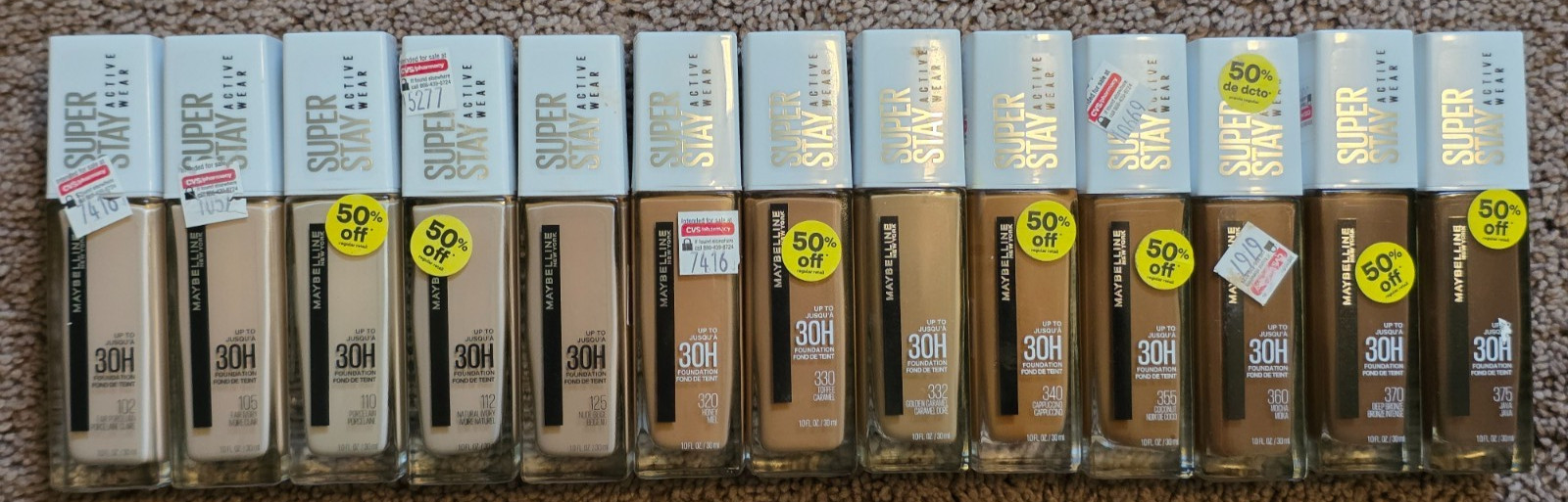 Maybelline Superstay Active Wear 30H Foundation, You Choose