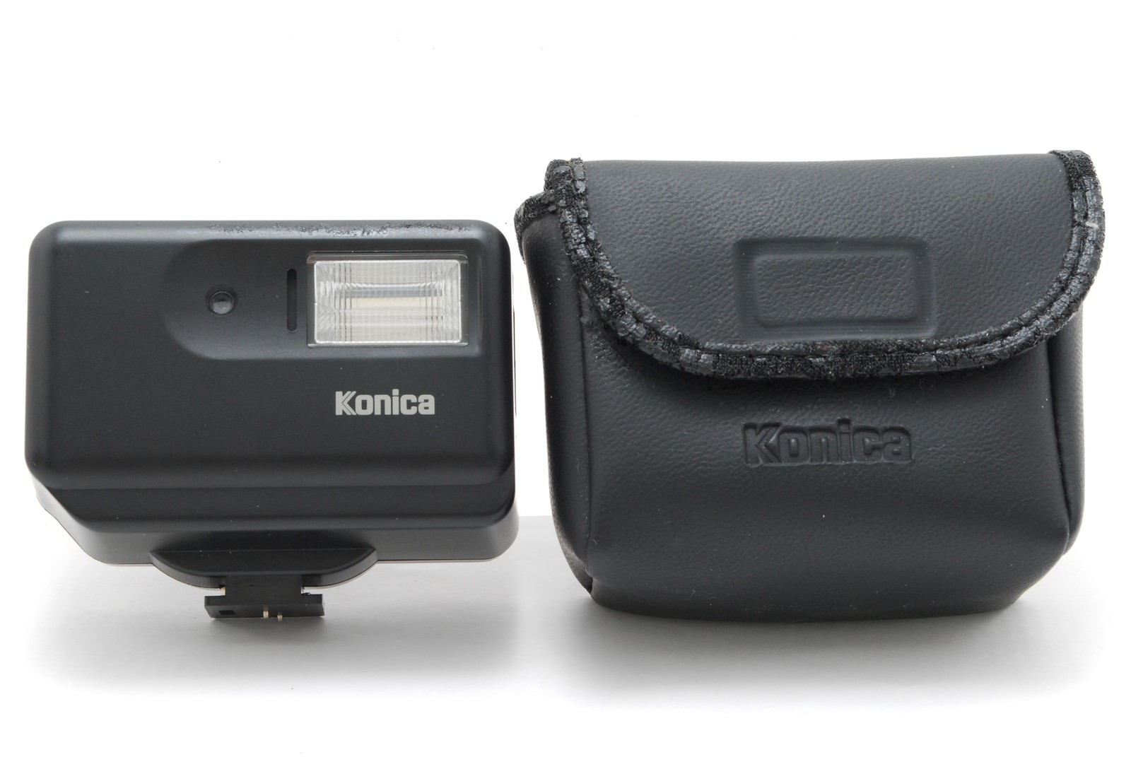 [TOP MINT w/ Case] Konica HX-14 Auto Shoe Mount Strobe Flash Hexar AF From JAPAN
