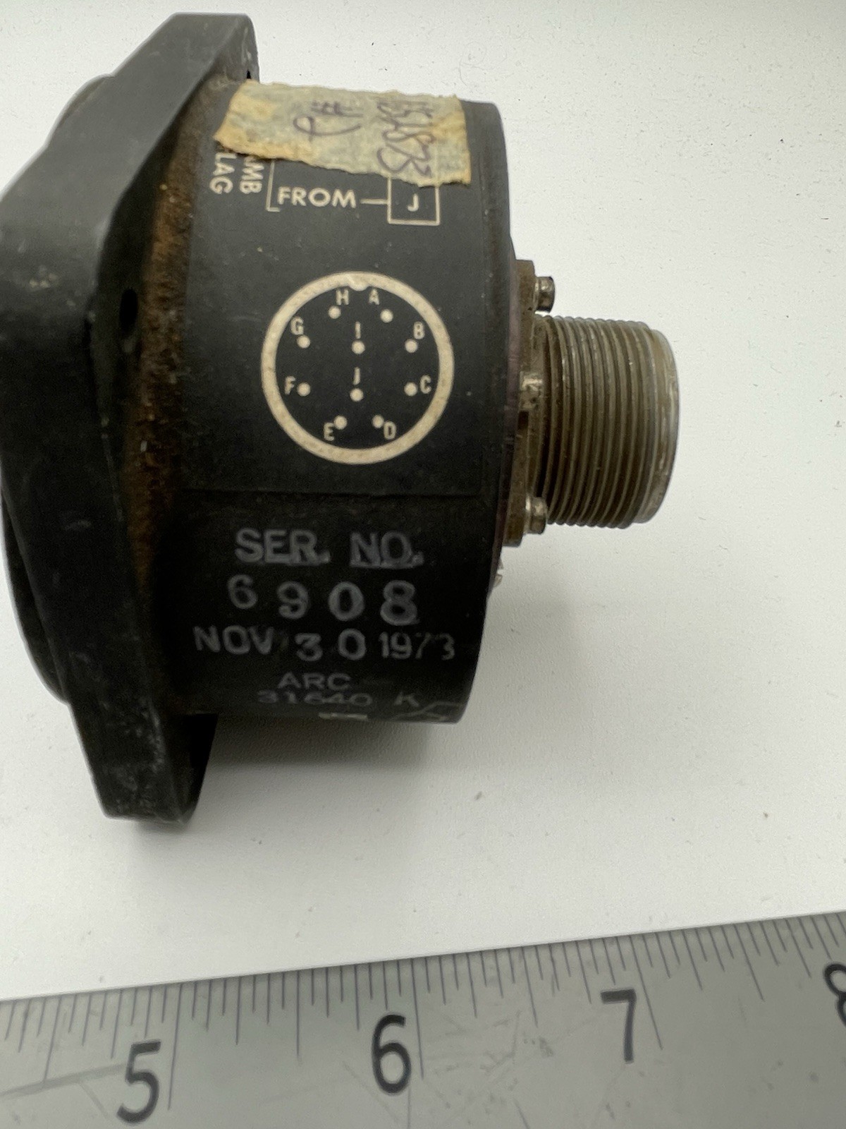 ARC COURSE INDICATOR AVIATION DIRECT CONTROL P/N: IN-514 #18028 - 2