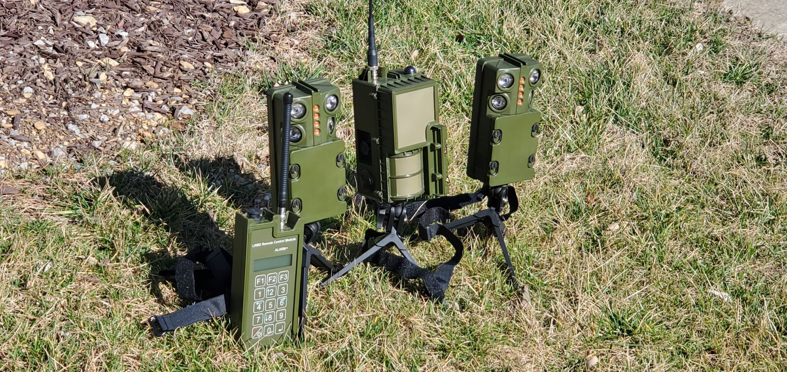 AN/GAR-2 Military LKMD Light Kit Motion Detector Kit - Military Perimeter Alarm