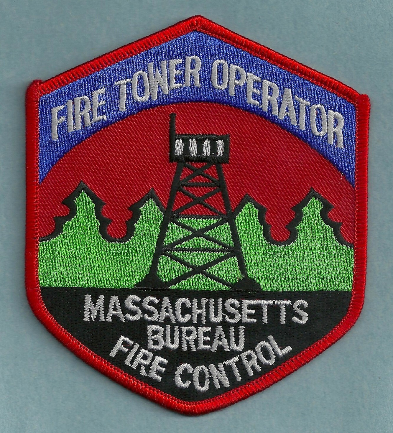 MASSACHUSETTS BUREAU OF FIRE CONTROL TOWER OPERATOR PATCH